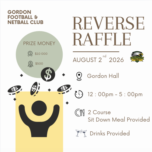 2026 Reverse Raffle Ticket