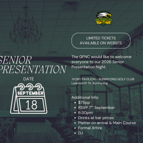 2026 Presentation Night