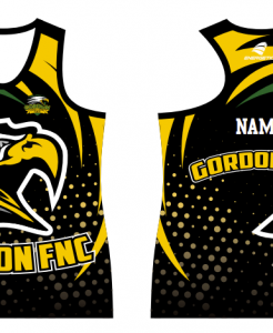 Ladies Training Singlet Razorback Black